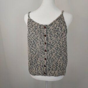 Madewell Button Back Spagetti Strap Sweater